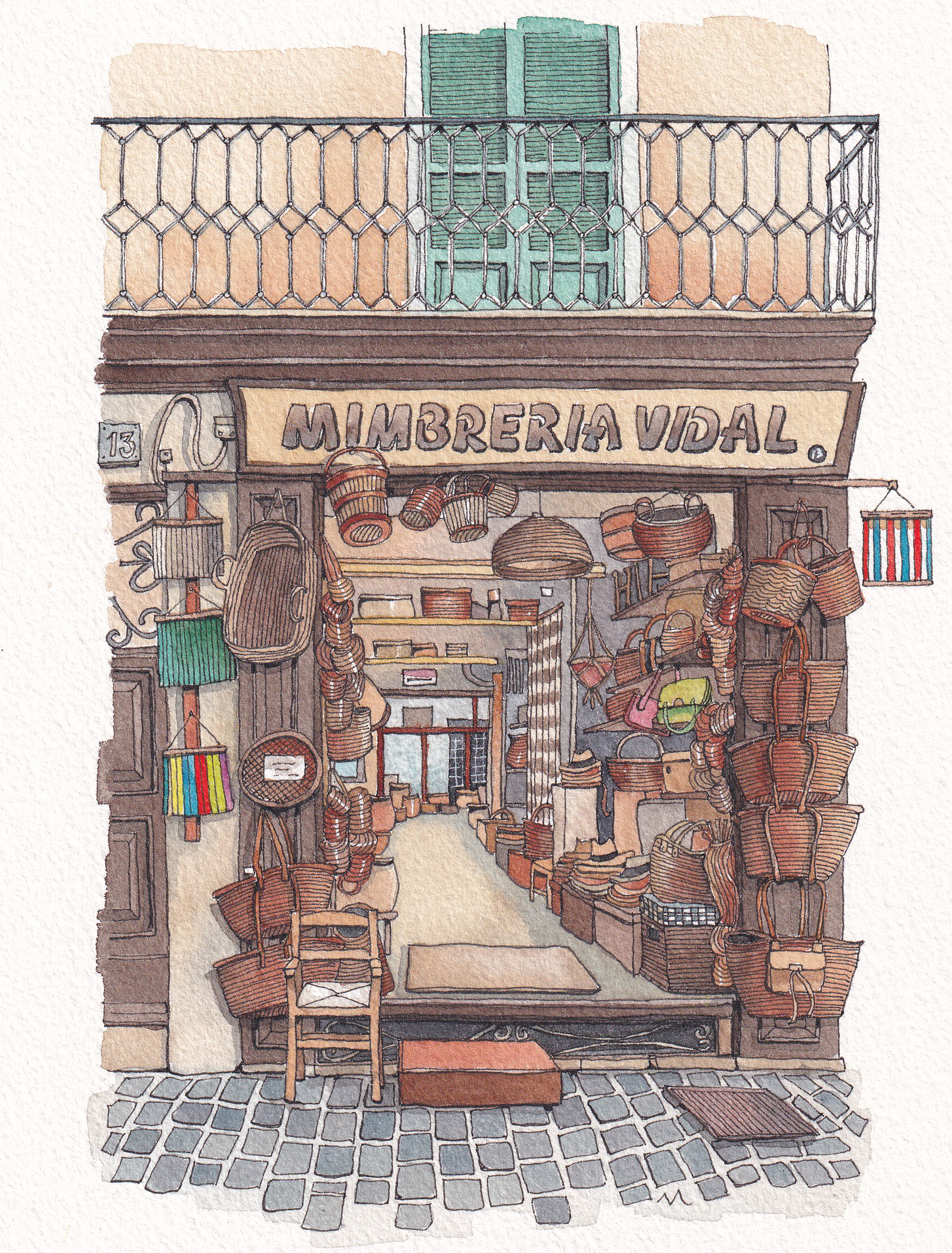 Wickerwork Shop Vidal